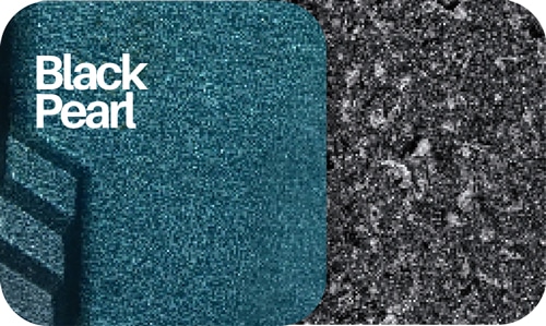 Couleur er finition piscine Black Pearl - Marble tech™