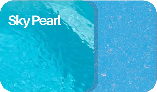 Couleur er finition piscine Sky Pearl - Marble tech™
